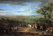 Adam Frans van der Meulen, Louis XIV Arriving in the Camp in front of Maastricht